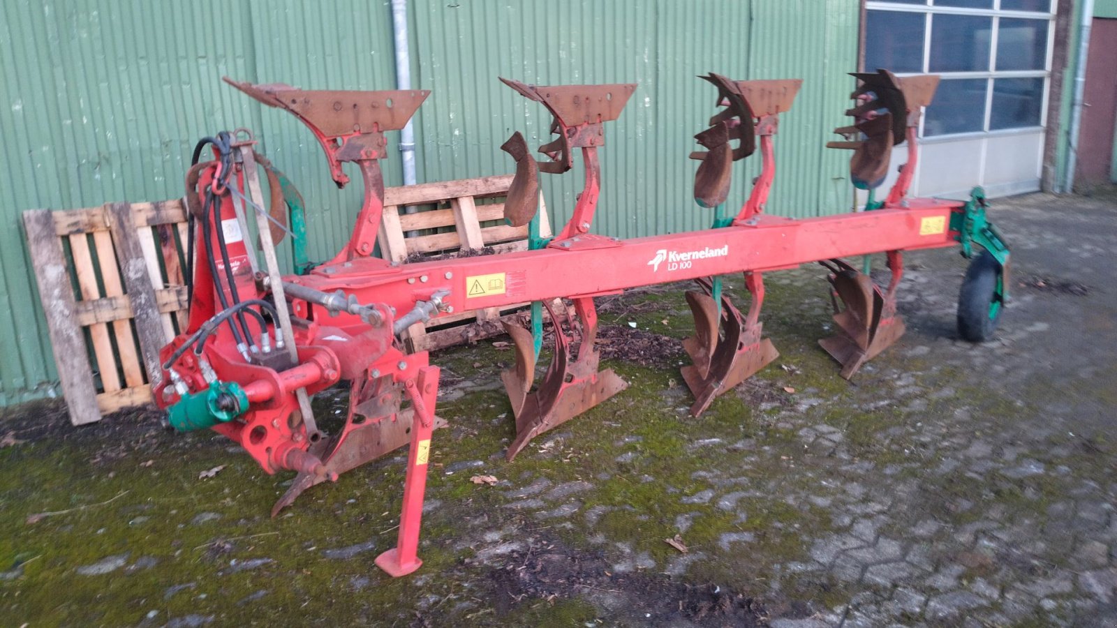 Pflug типа Kverneland LD 100 4F, Gebrauchtmaschine в Egtved (Фотография 8)