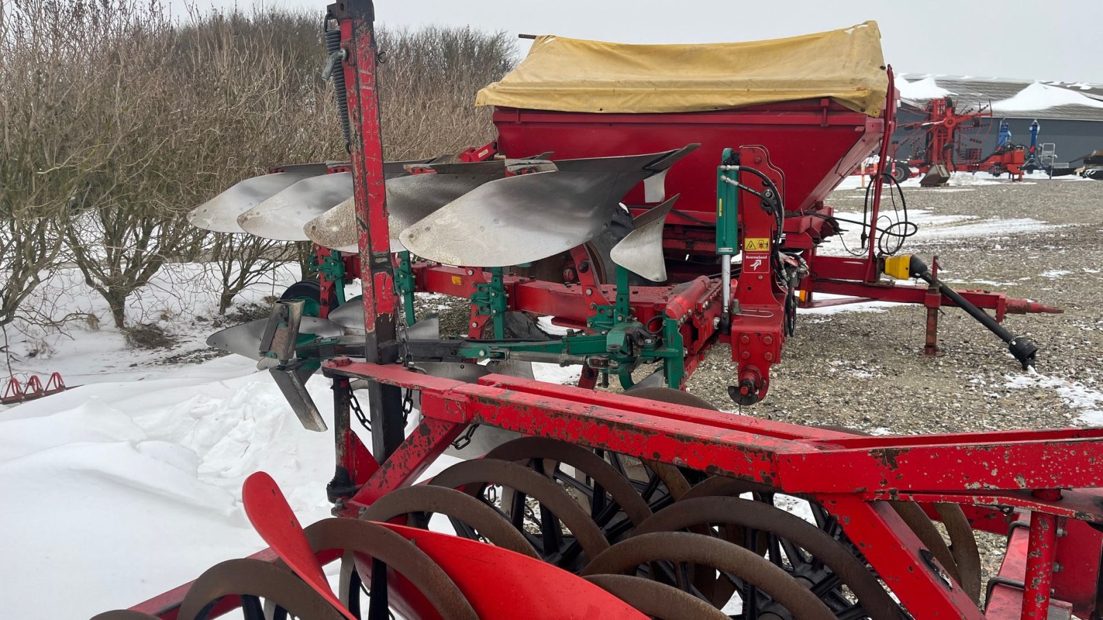 Pflug a típus Kverneland LM100 4 furet med HEVA - PAKKER, Gebrauchtmaschine ekkor: Løgstør (Kép 8)