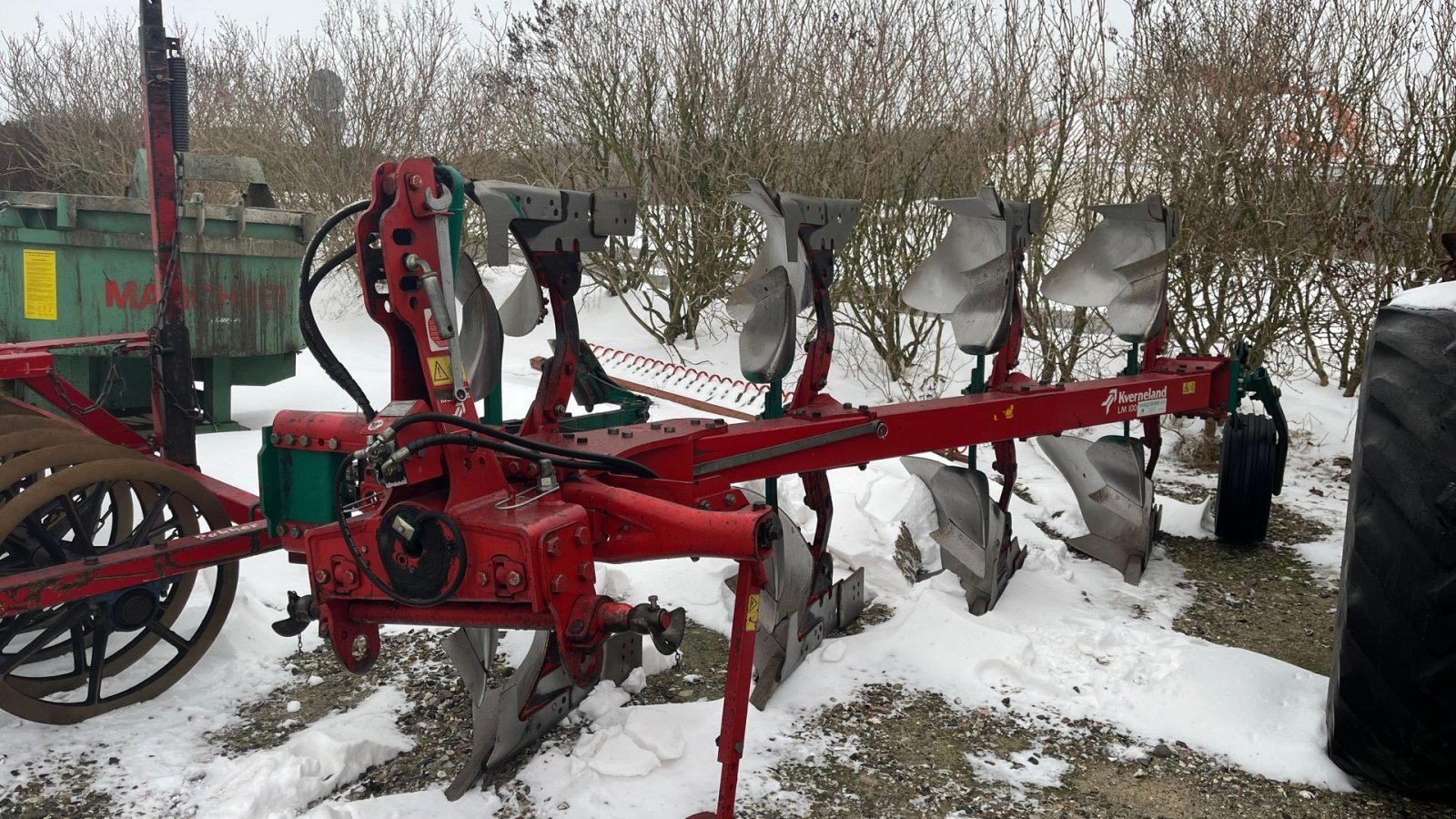 Pflug a típus Kverneland LM100 4 furet med HEVA - PAKKER, Gebrauchtmaschine ekkor: Løgstør (Kép 1)