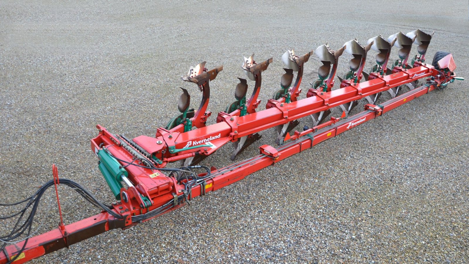 Pflug a típus Kverneland PB100 8 furet Hydraulisk sideforskydning, Gebrauchtmaschine ekkor: Vils, Mors (Kép 3)