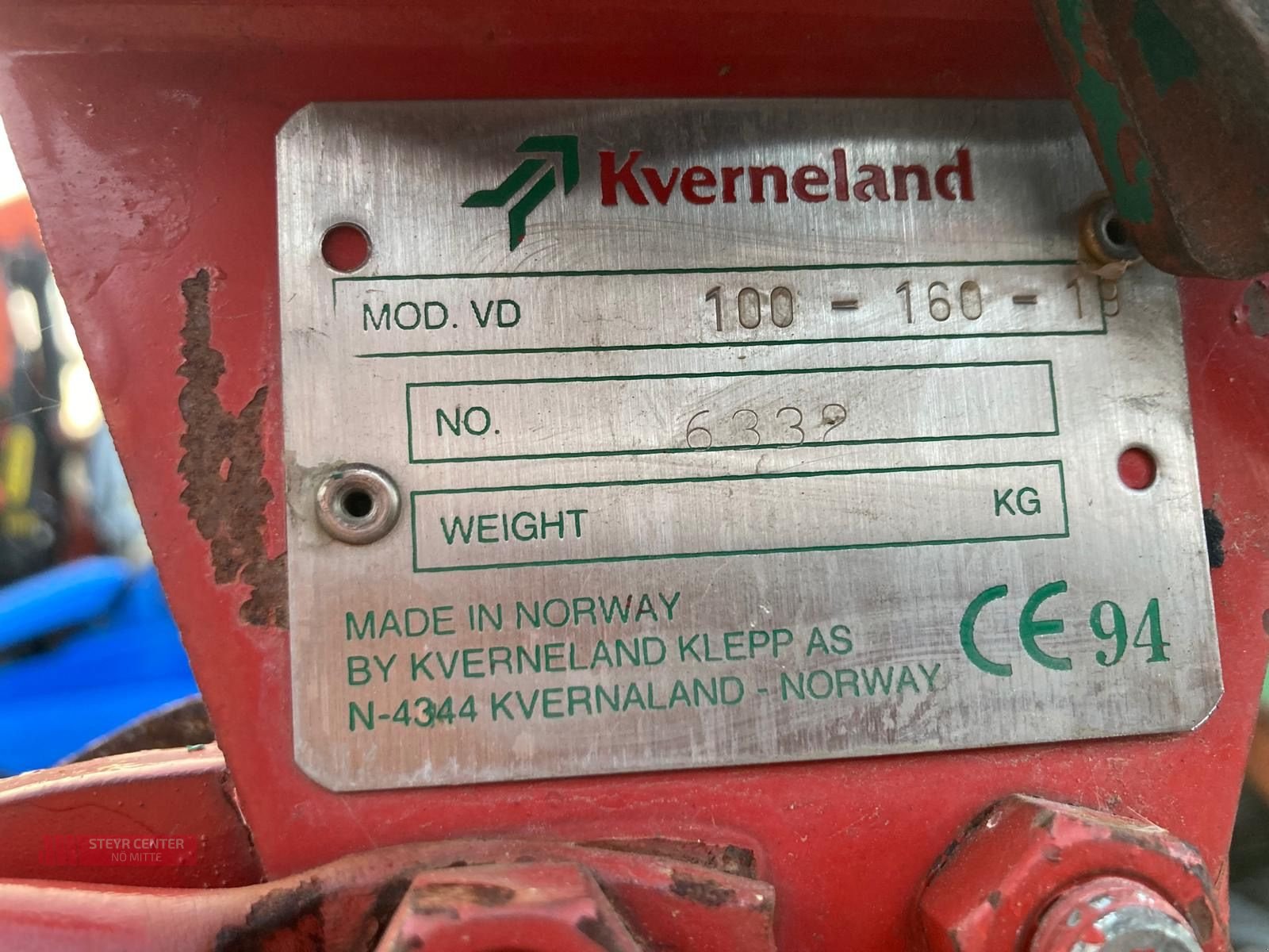 Pflug typu Kverneland Pflug VD 100-160, 4-scharig, Gebrauchtmaschine v St. Pölten (Obrázek 7)