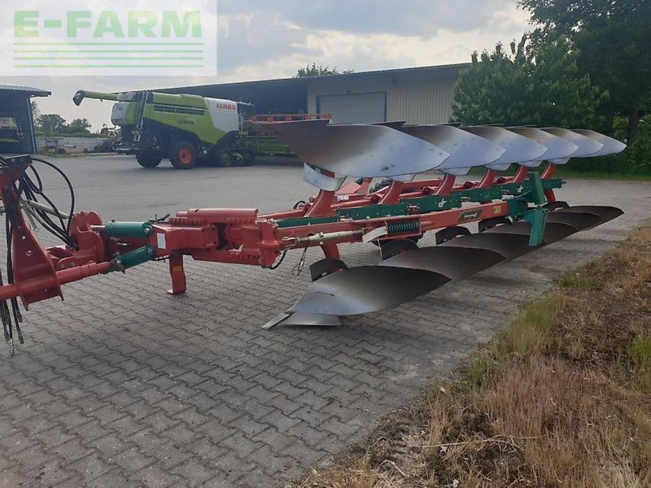 Pflug от тип Kverneland pg 100-6 mit packerarm, Gebrauchtmaschine в NEUENDORF AM SPECK (Снимка 1)