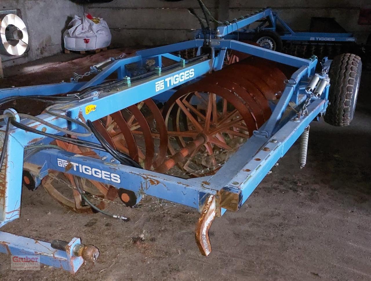 Pflug des Typs Kverneland PG-100 8-schar mit Tigges Packer, Gebrauchtmaschine in Elsnig (Bild 12)