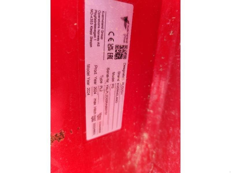 Pflug des Typs Kverneland PG 6, Gebrauchtmaschine in CHAUMESNIL (Bild 8)