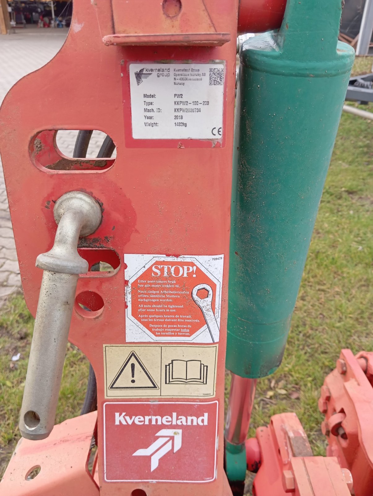 Pflug des Typs Kverneland PW 100, Gebrauchtmaschine in Weißenstadt (Bild 4)