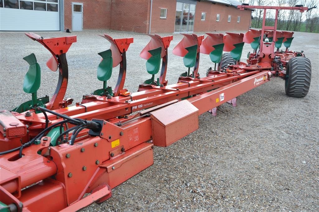 Pflug типа Kverneland PW100 10 furet  Store dybdehjul, Gebrauchtmaschine в Vils, Mors (Фотография 3)
