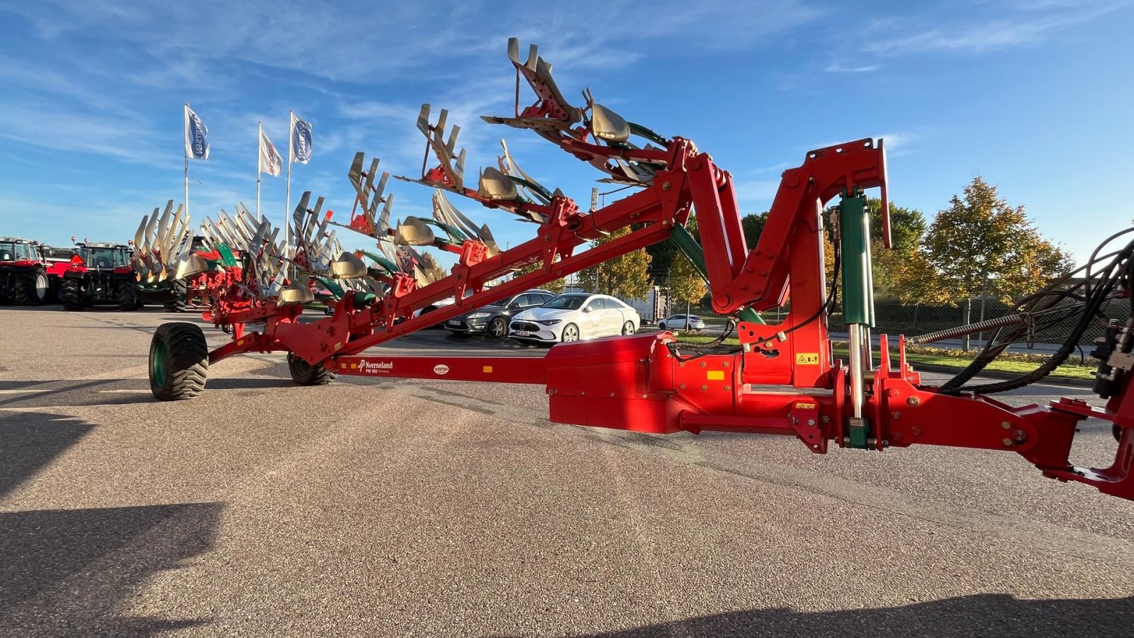 Pflug del tipo Kverneland PW100 Variomat 8 furet Krop 30, Gebrauchtmaschine In Roskilde (Immagine 3)