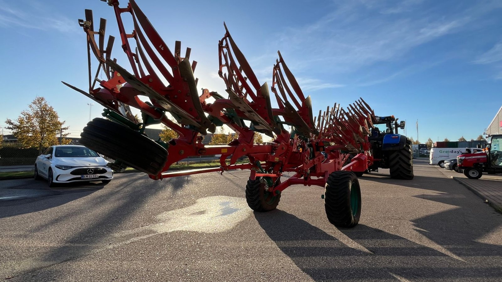 Pflug del tipo Kverneland PW100 Variomat 8 furet Krop 30, Gebrauchtmaschine In Roskilde (Immagine 4)