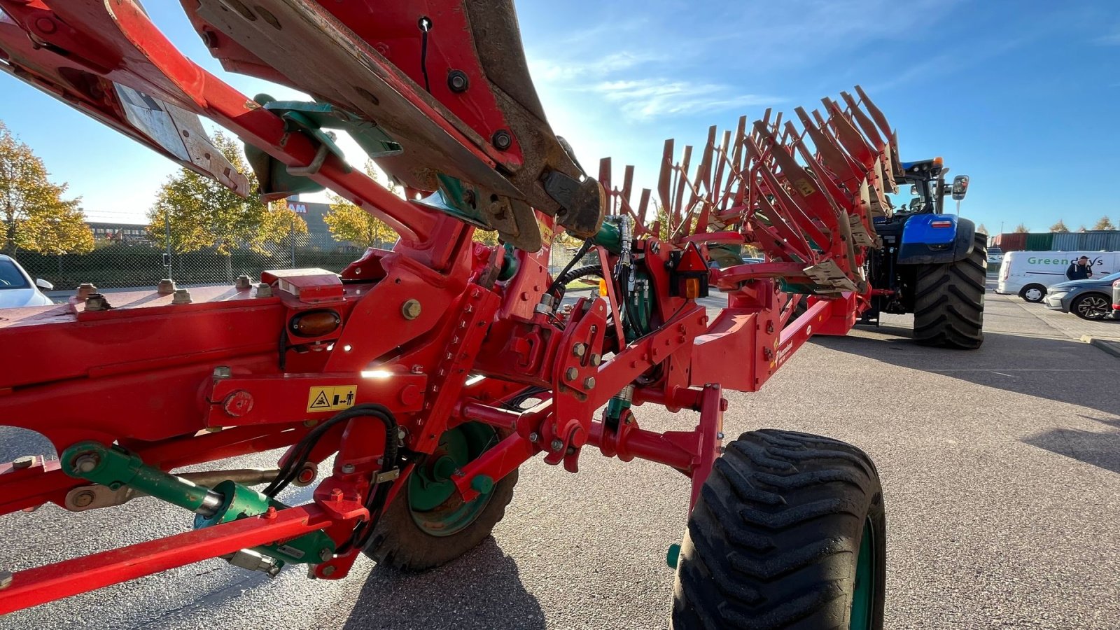 Pflug del tipo Kverneland PW100 Variomat 8 furet Krop 30, Gebrauchtmaschine In Roskilde (Immagine 7)