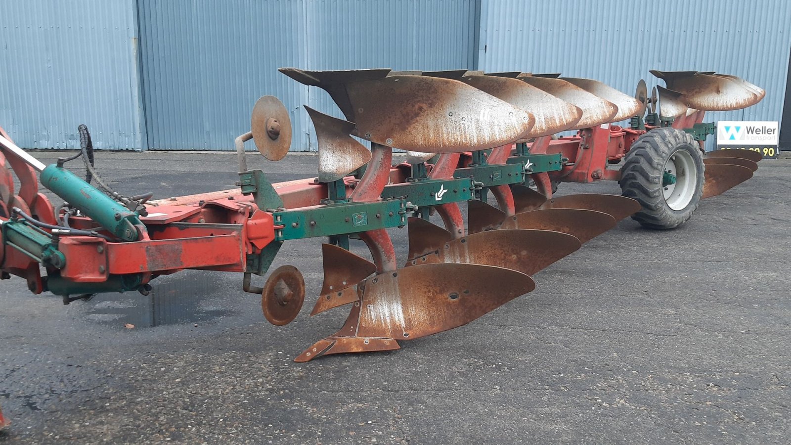 Pflug typu Kverneland PX 100 7 furet, Gebrauchtmaschine w Hadsund (Zdjęcie 1)