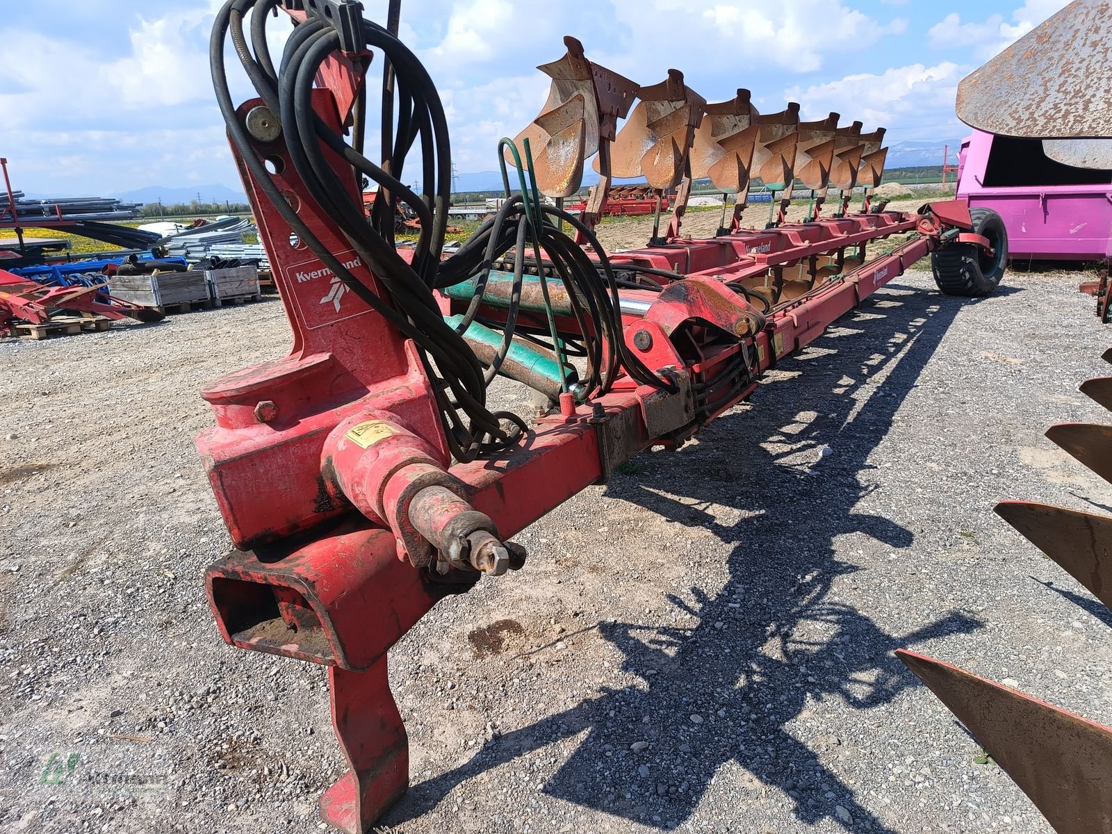 Pflug des Typs Kverneland RB100 - 7Schar, Gebrauchtmaschine in Lanzenkirchen (Bild 1)