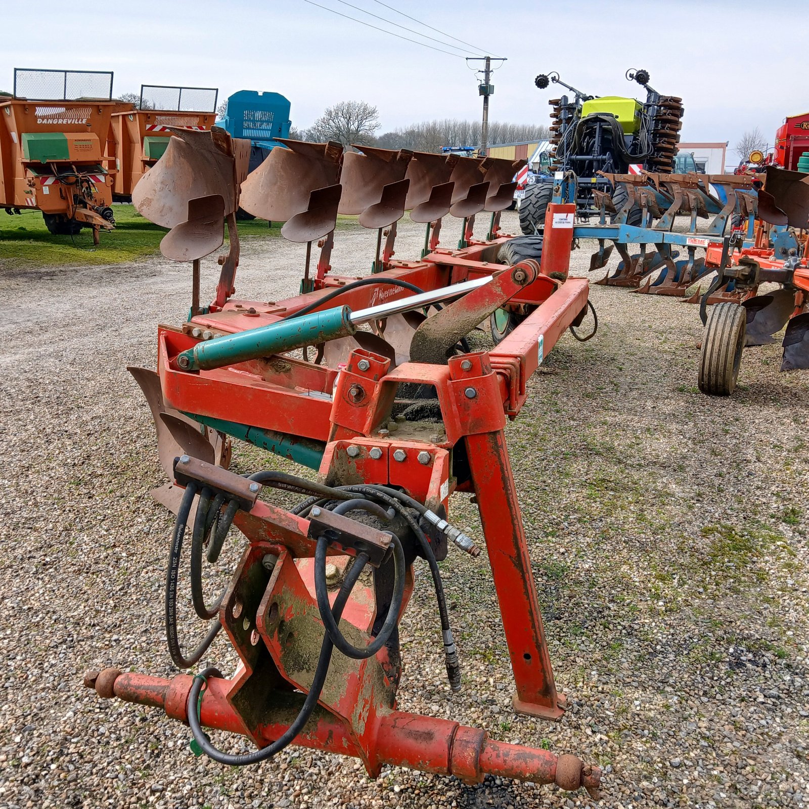 Pflug от тип Kverneland RS 100, Gebrauchtmaschine в HERLIN LE SEC (Снимка 1)