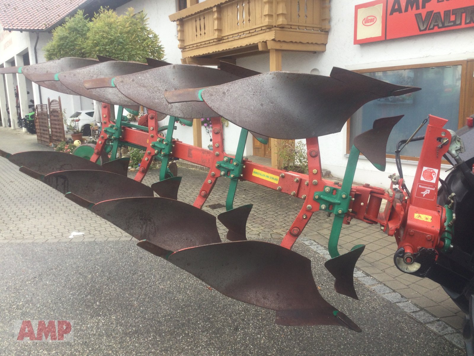 Pflug des Typs Kverneland VD 100, Gebrauchtmaschine in Teising (Bild 7)