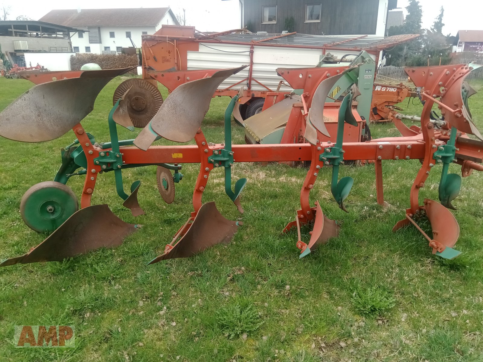 Pflug des Typs Kverneland VD 100, Gebrauchtmaschine in Teising (Bild 9)