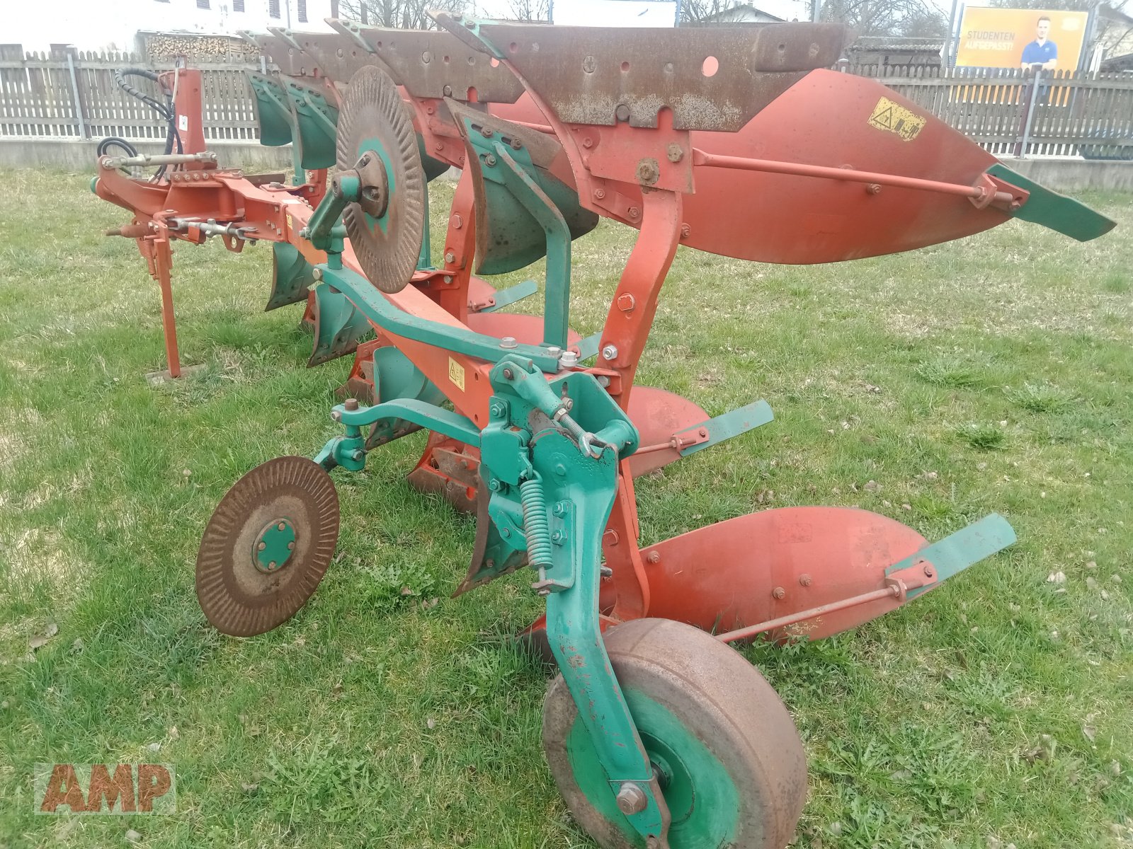 Pflug des Typs Kverneland VD 100, Gebrauchtmaschine in Teising (Bild 10)