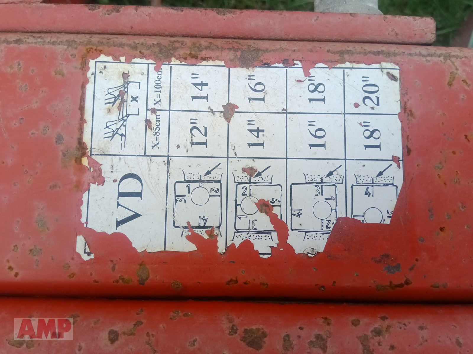 Pflug des Typs Kverneland VD 100, Gebrauchtmaschine in Teising (Bild 12)