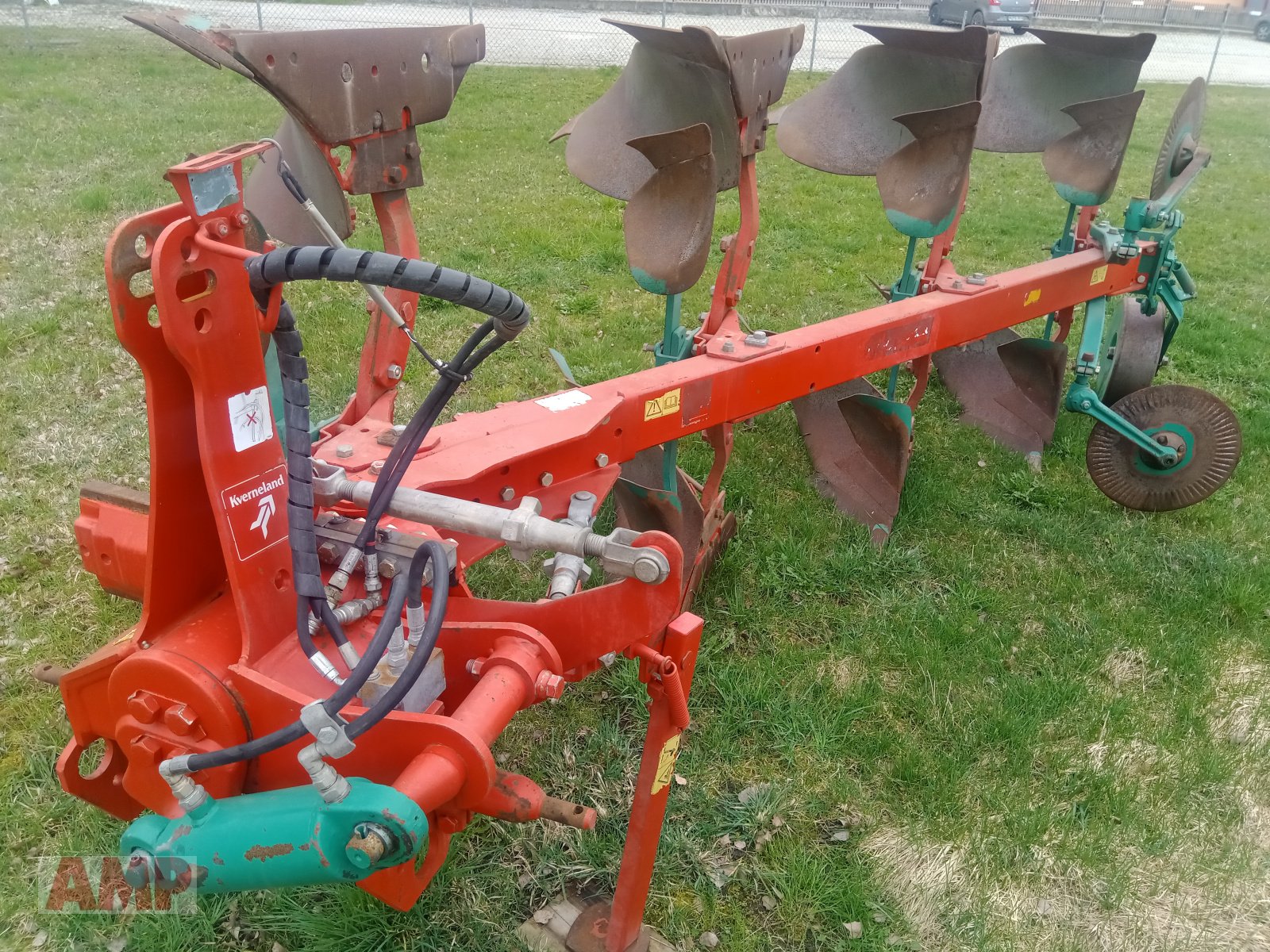 Pflug des Typs Kverneland VD 100, Gebrauchtmaschine in Teising (Bild 13)