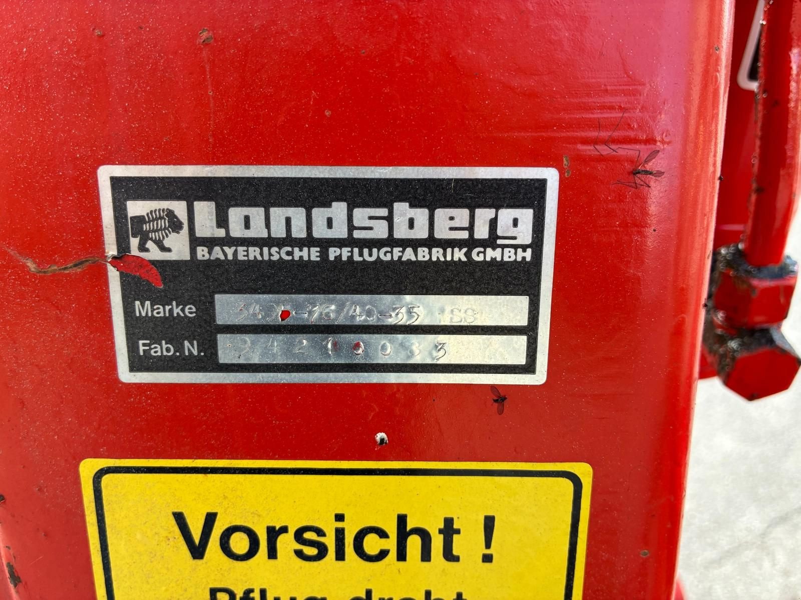 Pflug от тип Landsberg Pflug, Gebrauchtmaschine в Kirchdorf (Снимка 12)