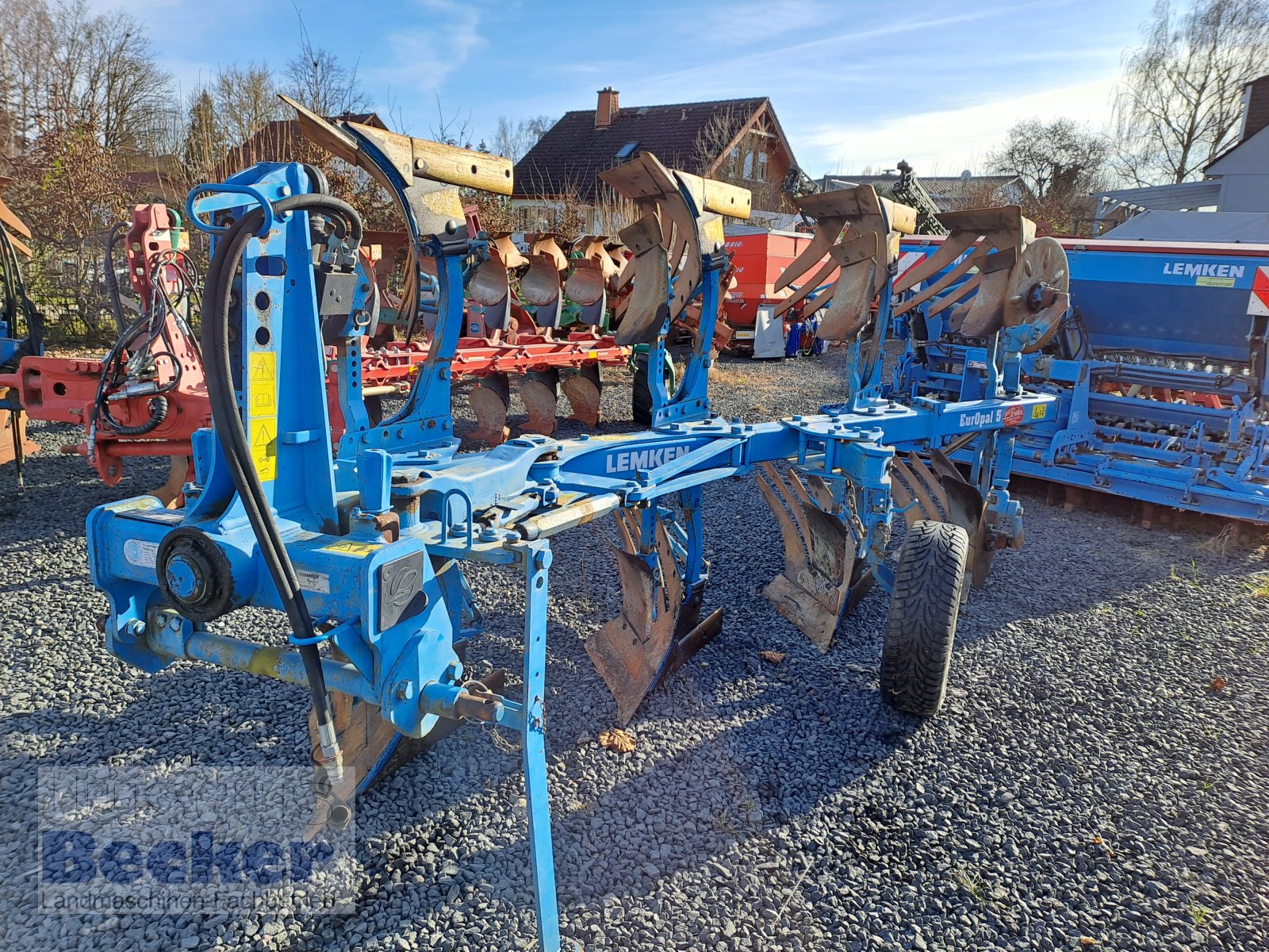 Pflug typu Lemken 4-Schar Europal 5/100, Gebrauchtmaschine v Weimar-Niederwalgern (Obrázek 1)