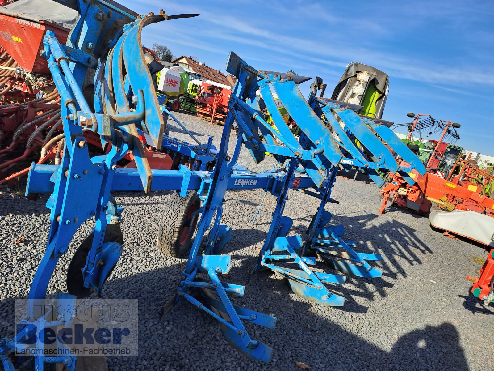 Pflug typu Lemken 4-Schar Europal 5/100, Gebrauchtmaschine v Weimar-Niederwalgern (Obrázek 3)
