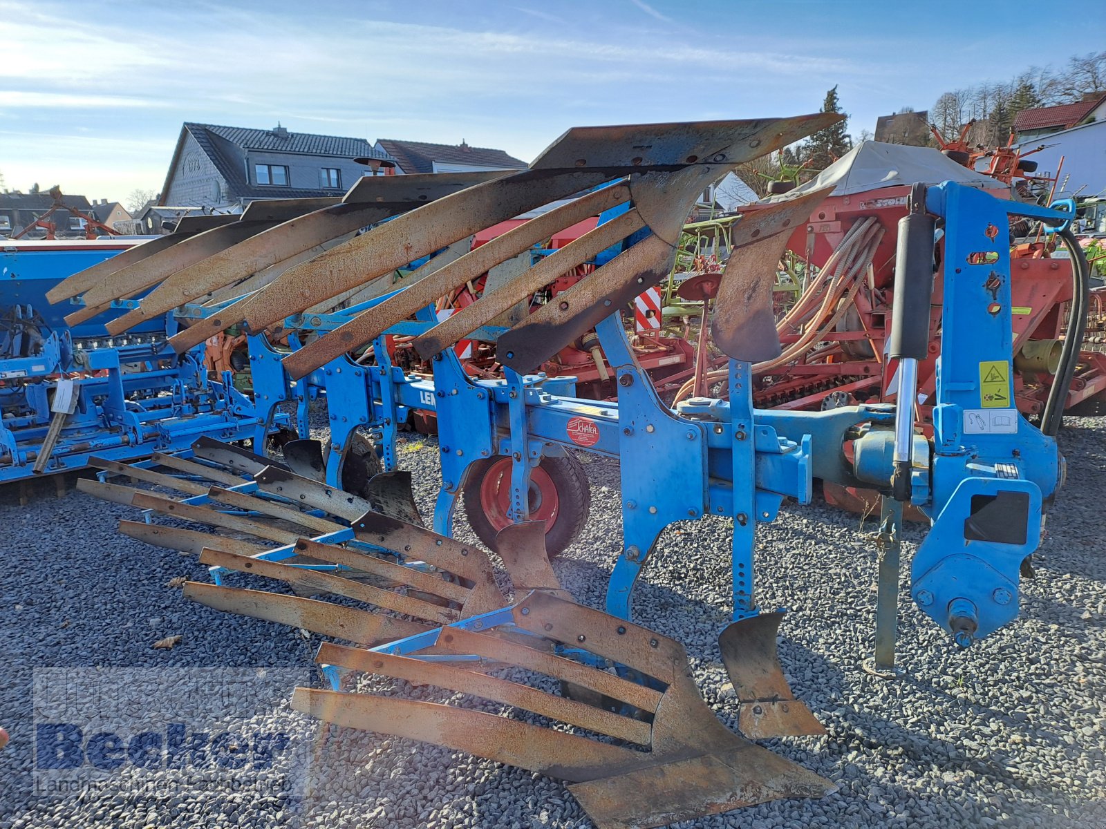 Pflug typu Lemken 4-Schar Europal 5/100, Gebrauchtmaschine v Weimar-Niederwalgern (Obrázek 4)