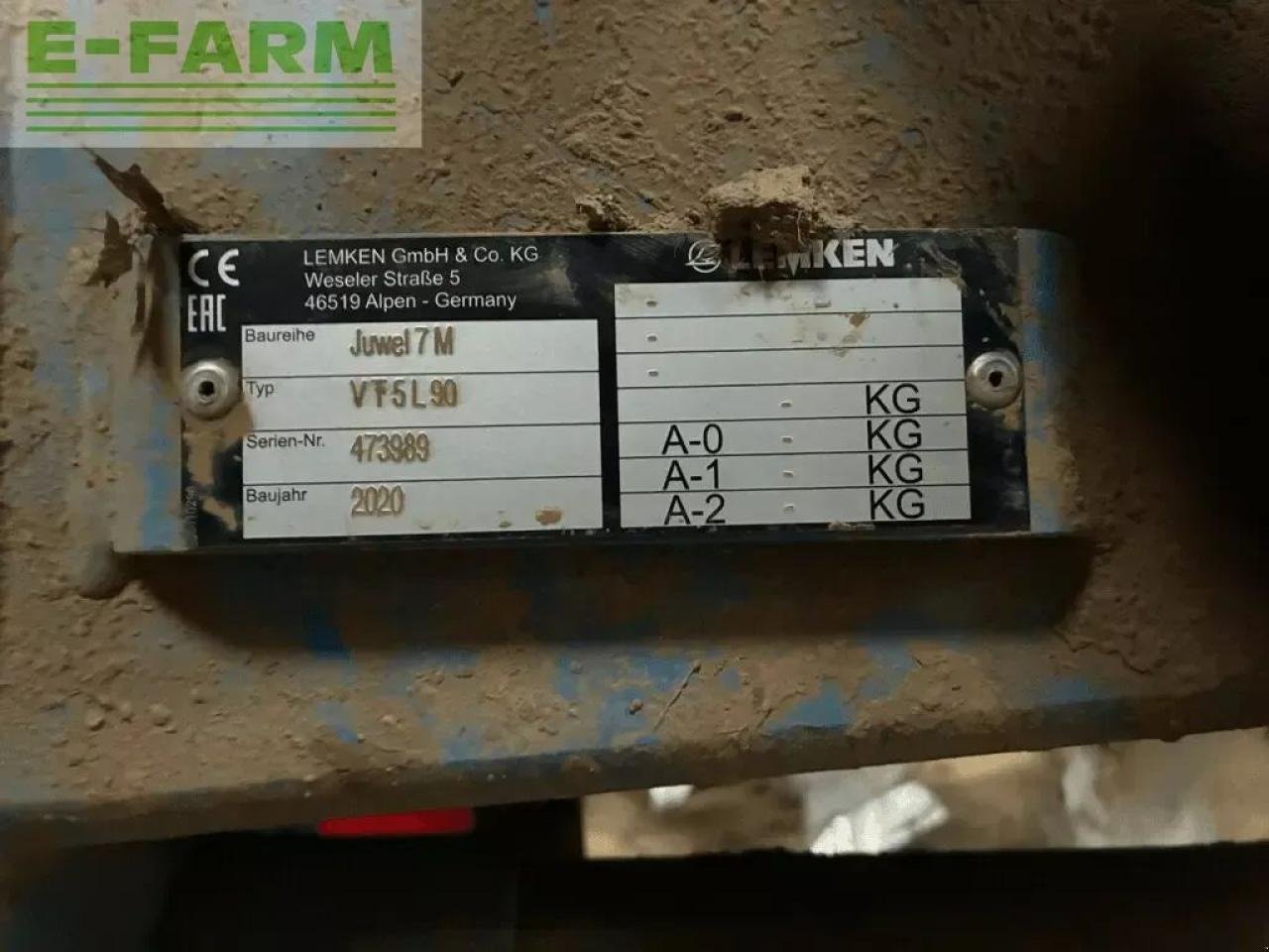 Pflug del tipo Lemken charrue lemken juwel 7mvt 5, Gebrauchtmaschine en PLOUIGNEAU (Imagen 2)