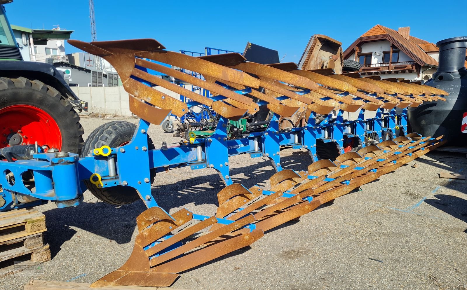 Pflug typu Lemken Diamant 11VOF 8+1 L100, Gebrauchtmaschine w Gerasdorf (Zdjęcie 11)
