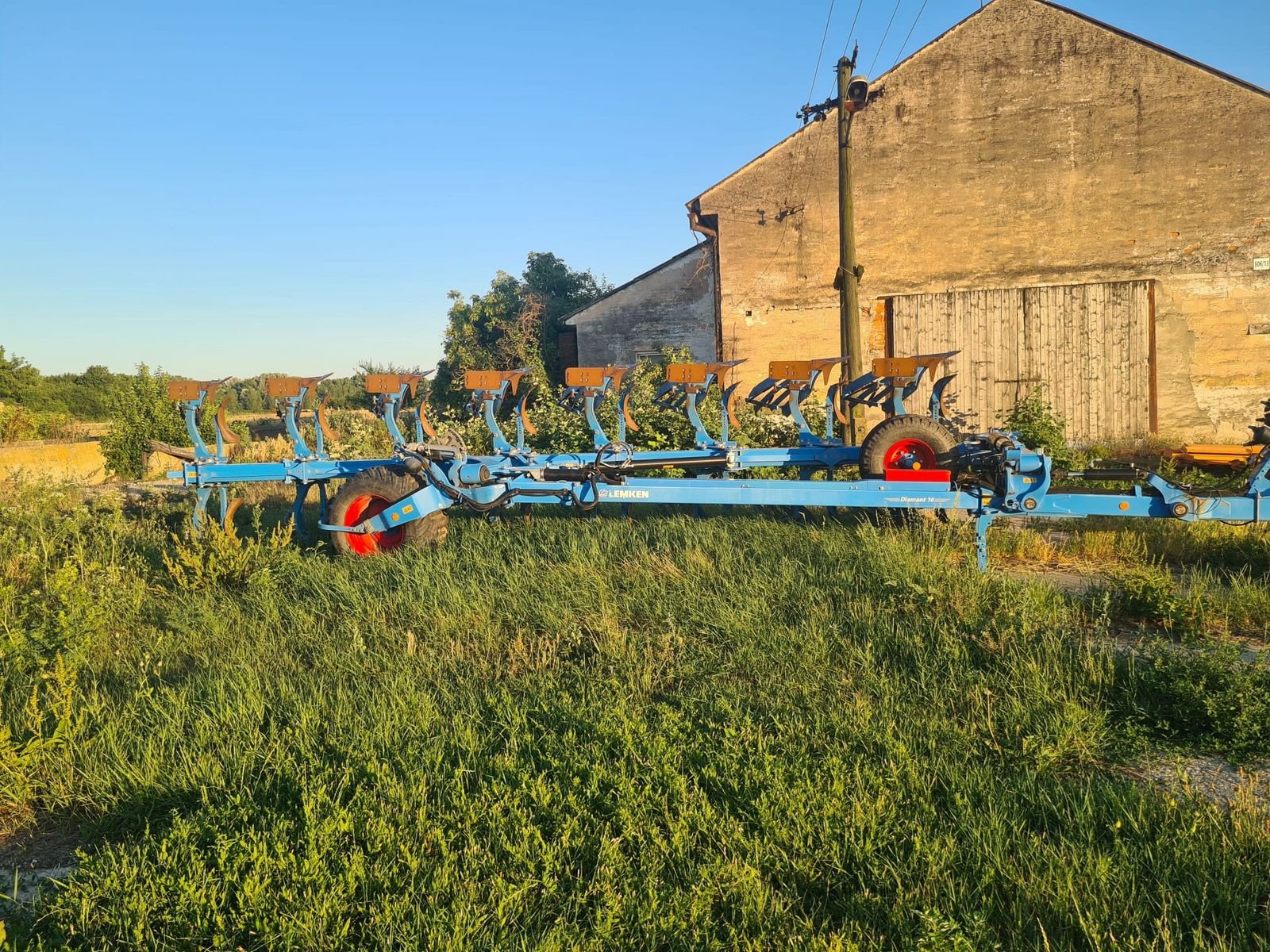 Pflug of the type Lemken Diamant 16 V 7+1, Gebrauchtmaschine in Grund (Picture 9)