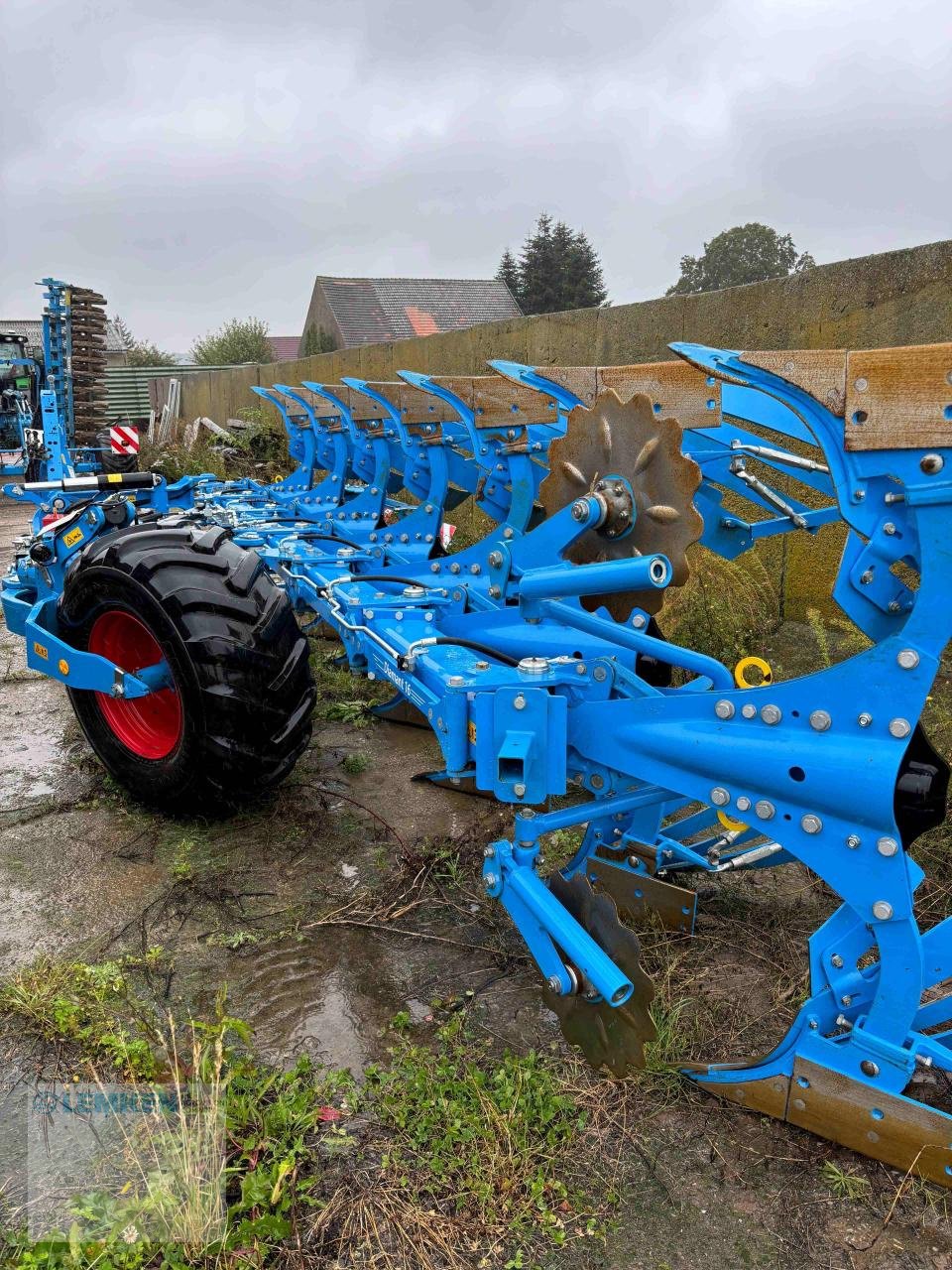 Pflug del tipo Lemken Diamant 16 V U - Adventskalender Tor 5, Gebrauchtmaschine In Krien (Immagine 2)