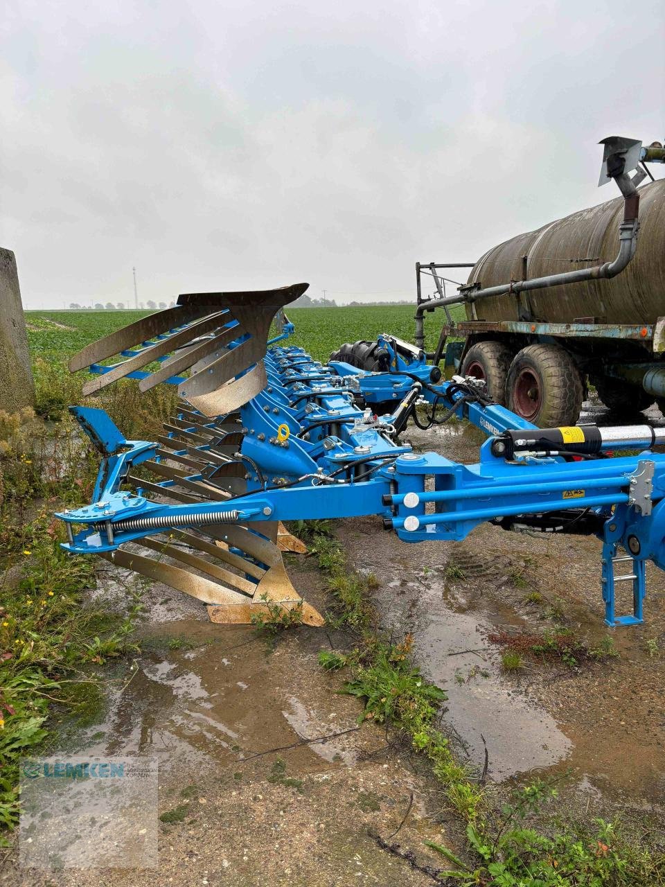 Pflug del tipo Lemken Diamant 16 V U - Adventskalender Tor 5, Gebrauchtmaschine In Krien (Immagine 3)