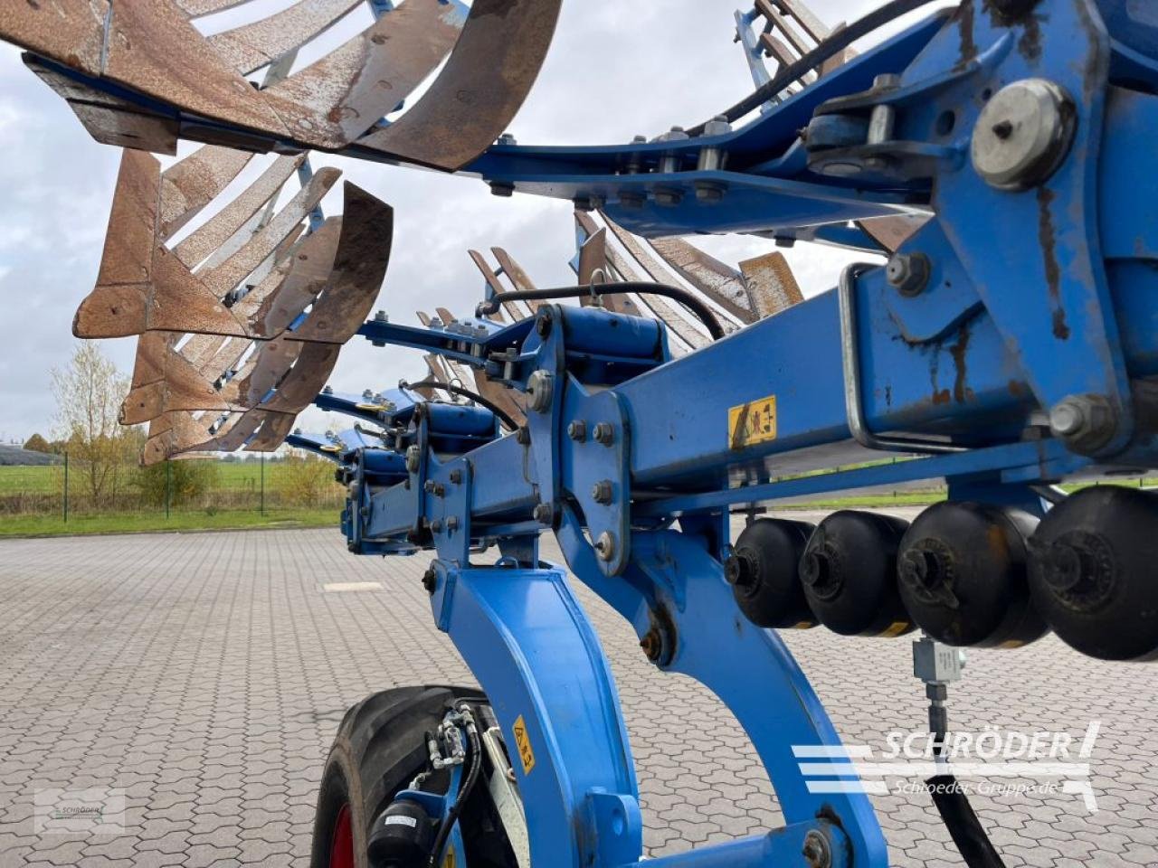 Pflug Türe ait Lemken DIAMANT 16 V U - VORFÜHRER, Gebrauchtmaschine içinde Leizen (resim 5)