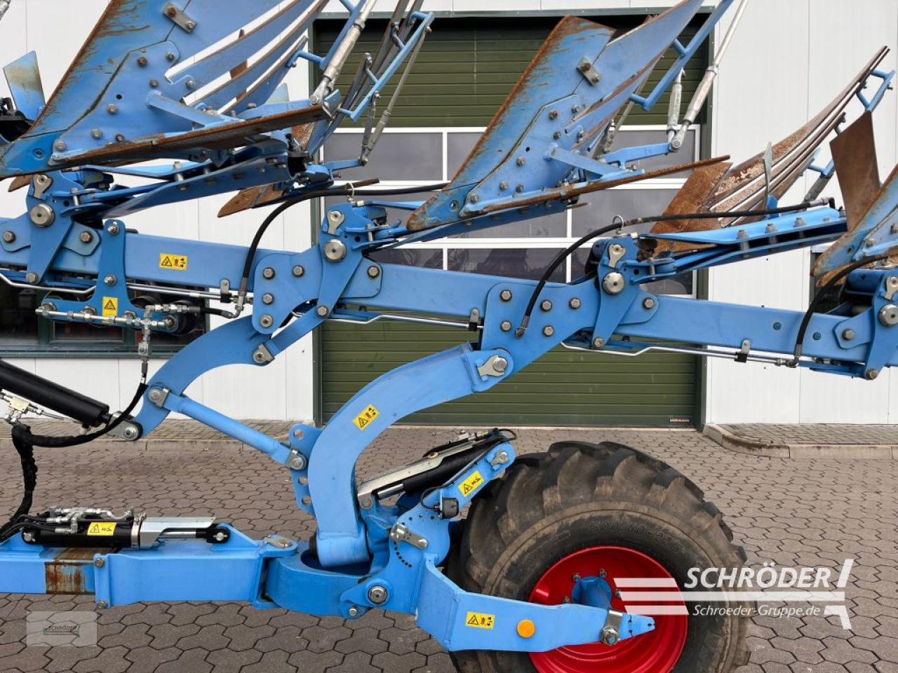 Pflug Türe ait Lemken DIAMANT 16 V U - VORFÜHRER, Gebrauchtmaschine içinde Leizen (resim 10)