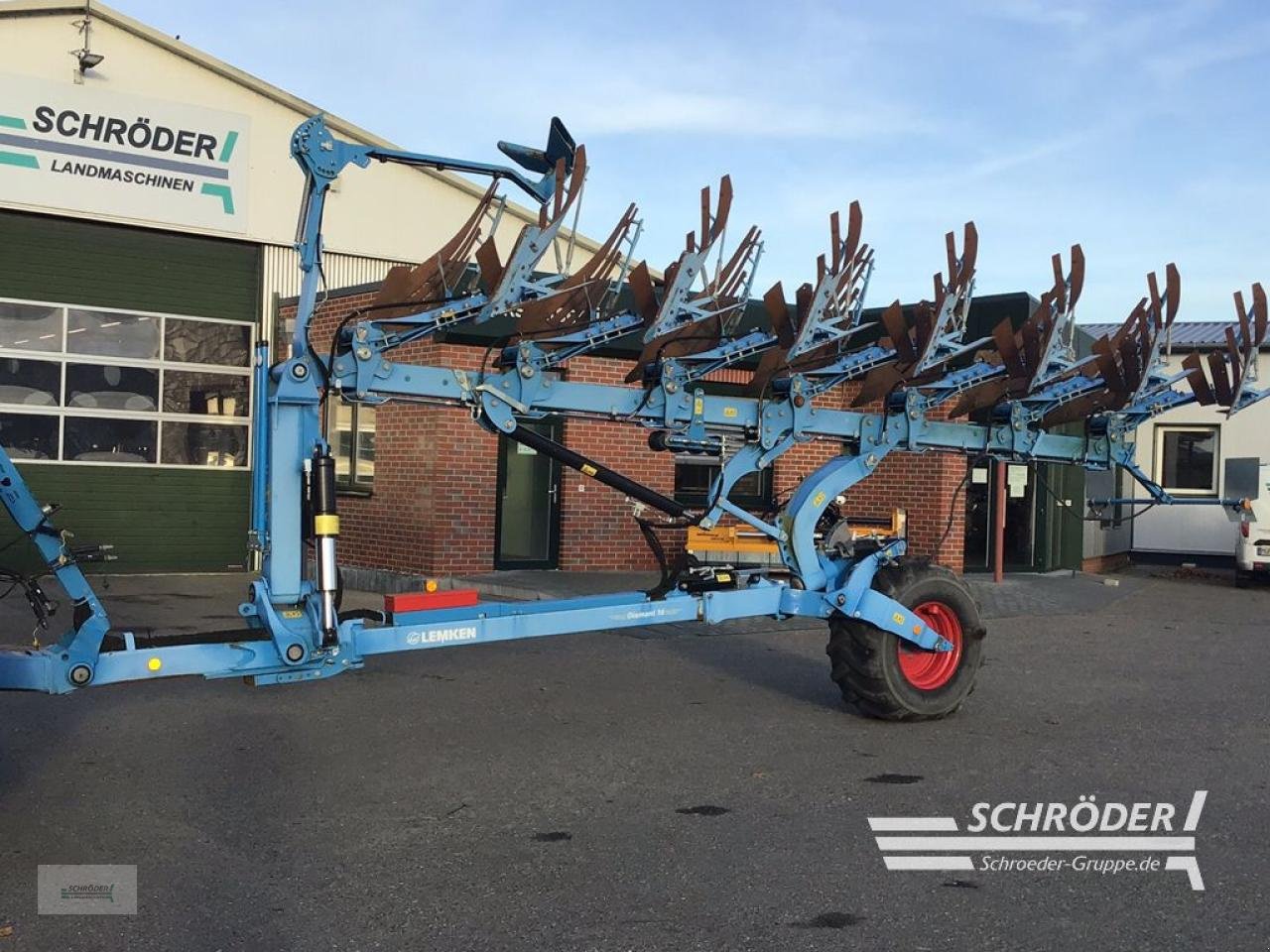 Pflug of the type Lemken DIAMANT 16 V U - VORFÜHRER, Gebrauchtmaschine in Penzlin (Picture 1)