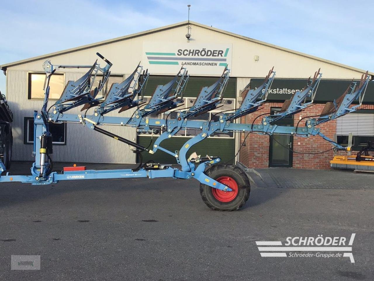 Pflug of the type Lemken DIAMANT 16 V U - VORFÜHRER, Gebrauchtmaschine in Penzlin (Picture 2)