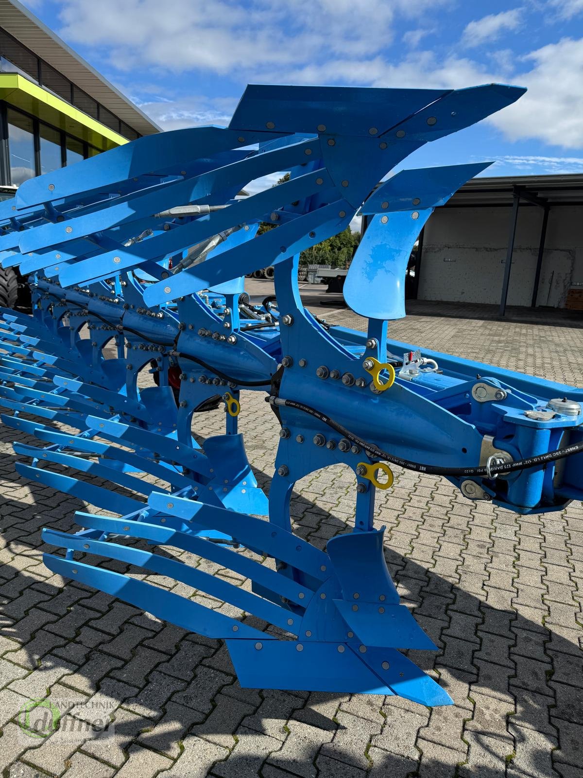 Pflug Türe ait Lemken Diamant 16 VU 7+1 100 hydr. Steinsicherung, Neumaschine içinde Hohentengen (resim 9)