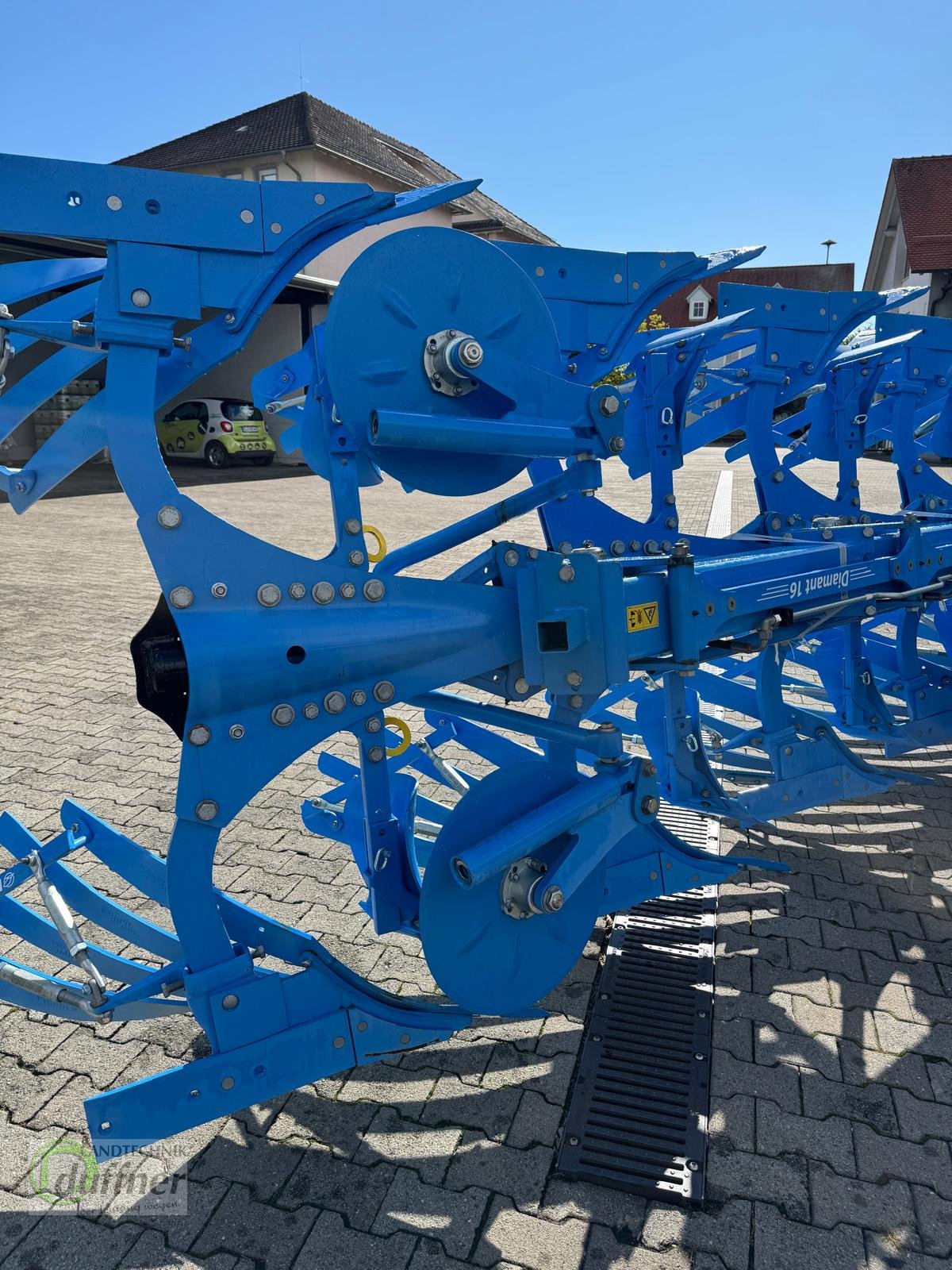 Pflug Türe ait Lemken Diamant 16 VU 7+1 100 hydr. Steinsicherung, Neumaschine içinde Hohentengen (resim 10)