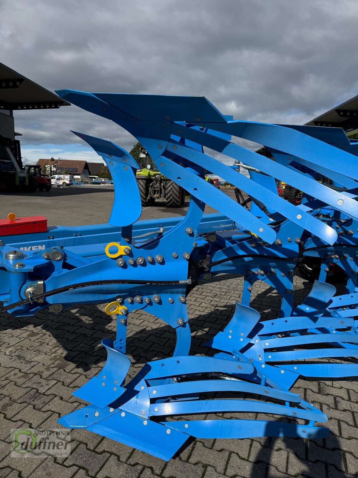 Pflug Türe ait Lemken Diamant 16 VU 7+1 100 hydr. Steinsicherung, Neumaschine içinde Hohentengen (resim 13)