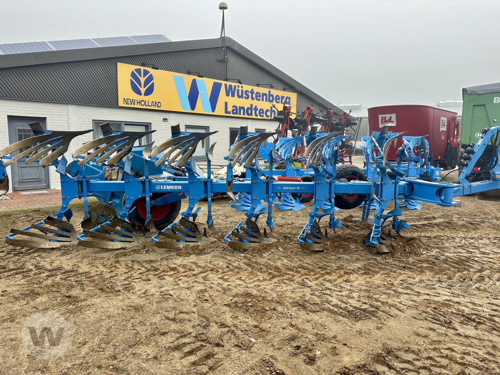 Pflug des Typs Lemken Diamant 16, Gebrauchtmaschine in Husum (Bild 8)