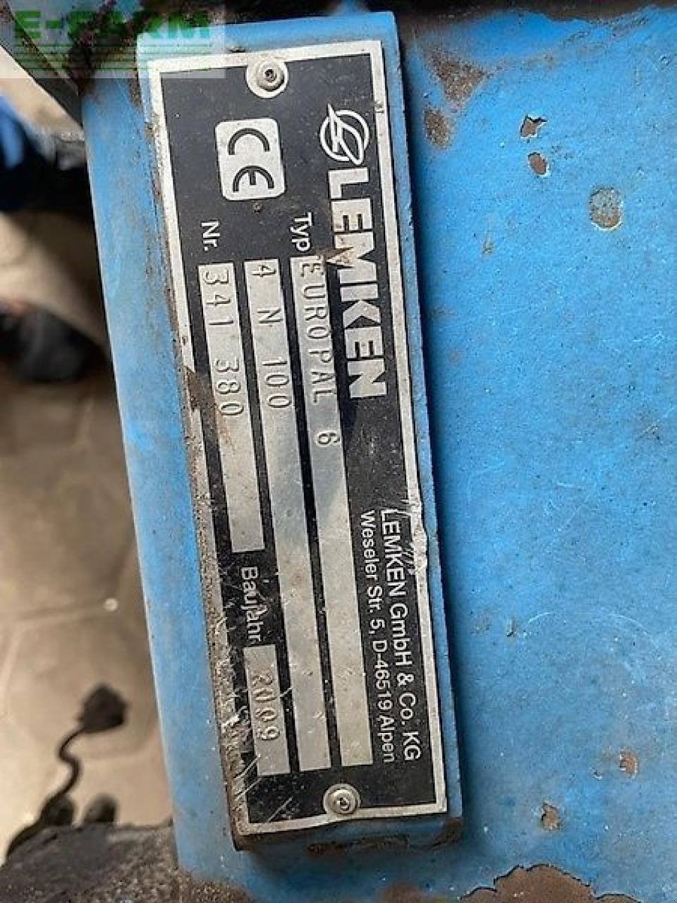 Pflug van het type Lemken europal 6 4-schaar ploeg, Gebrauchtmaschine in gg VEGHEL (Foto 2)