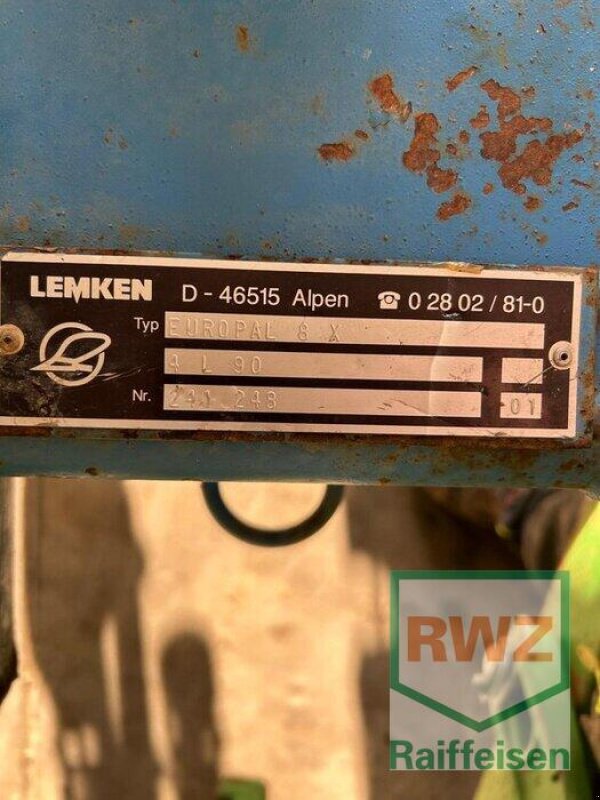 Pflug του τύπου Lemken Europal 8 X, Gebrauchtmaschine σε Kusel (Φωτογραφία 11)
