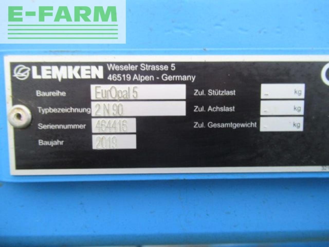 Pflug tip Lemken europal5 plough, Gebrauchtmaschine in DEVIZES (Poză 11)
