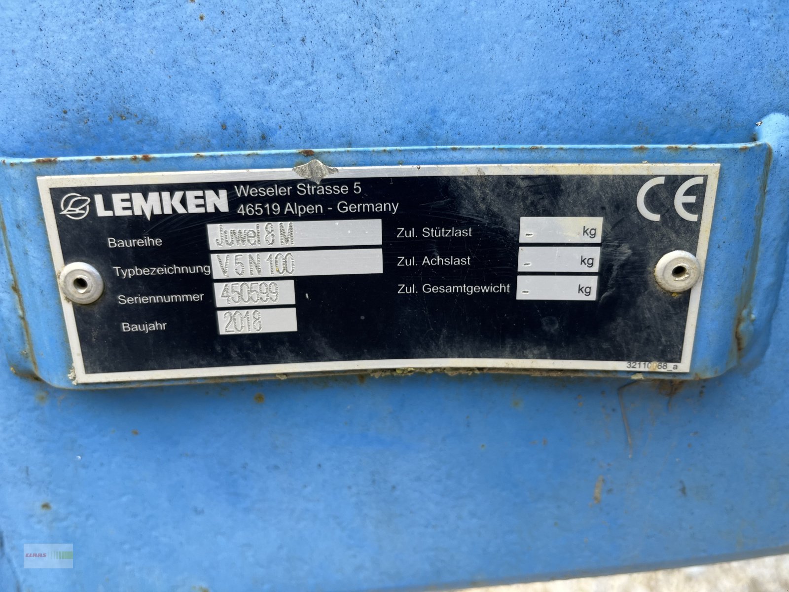 Pflug des Typs Lemken Inserat auswählen Lemken Juwel 8 M V5N 100 PREISREDUZIERT, Gebrauchtmaschine in Langenau (Bild 9)