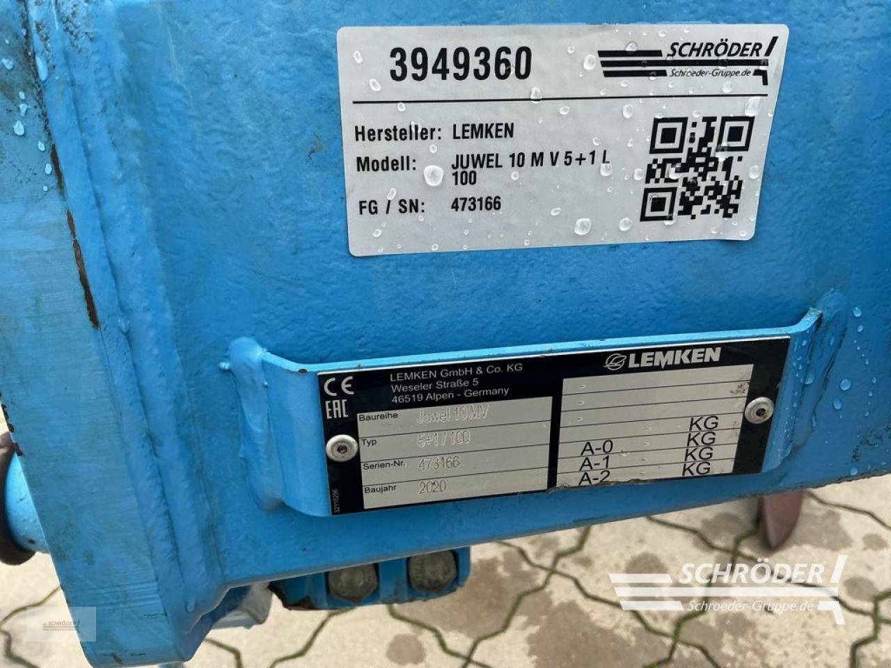 Pflug tipa Lemken JUWEL 10 M V 5+1 L 100, Gebrauchtmaschine u Hemmoor (Slika 11)