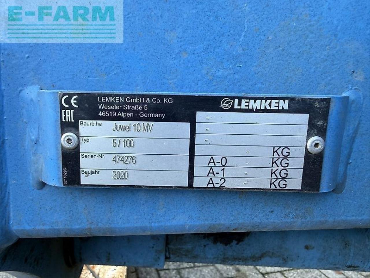 Pflug типа Lemken juwel 10mv-5 met flexpack, Gebrauchtmaschine в gg VEGHEL (Фотография 17)