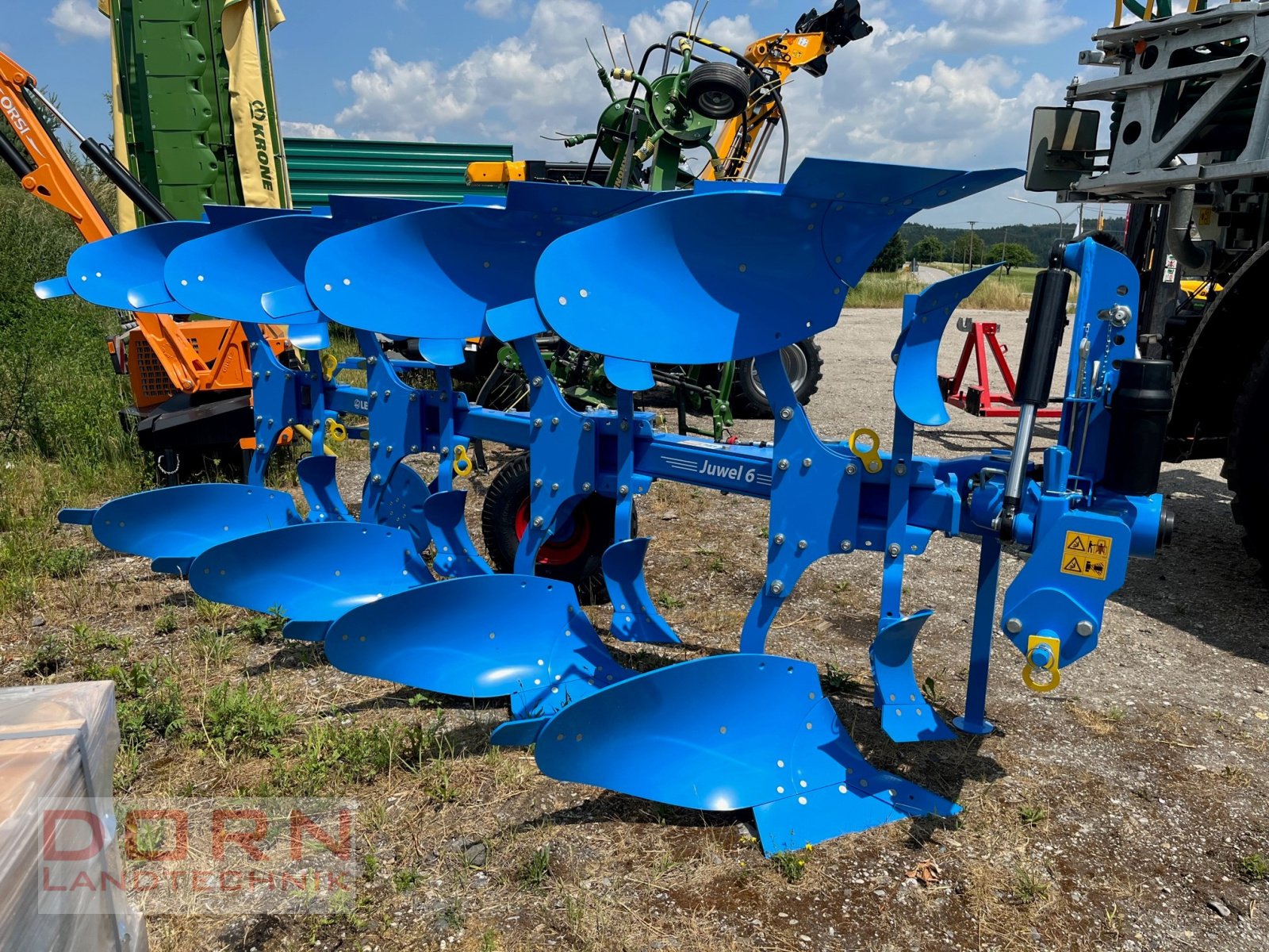 Pflug des Typs Lemken Juwel 6, Neumaschine in Bruckberg (Bild 1)