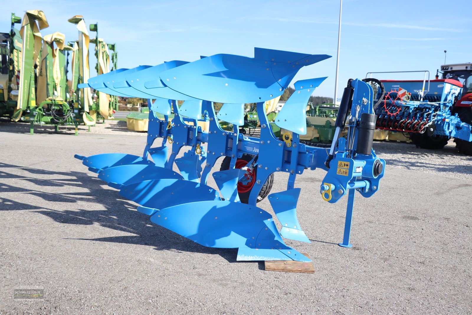 Pflug Türe ait Lemken Juwel 6M 3+1 N100, Vorführmaschine içinde Gampern (resim 3)