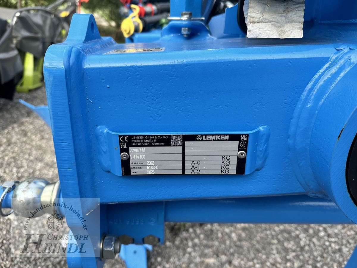 Pflug Türe ait Lemken Juwel 7 M V 4 N 100, Neumaschine içinde Stephanshart (resim 11)