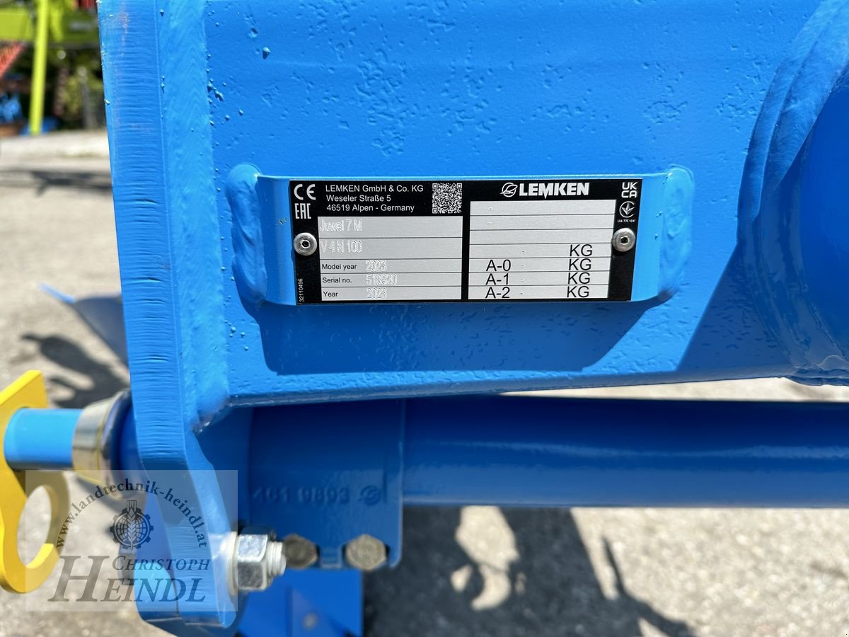 Pflug Türe ait Lemken Juwel 7 M V 4 N 100, Neumaschine içinde Stephanshart (resim 4)