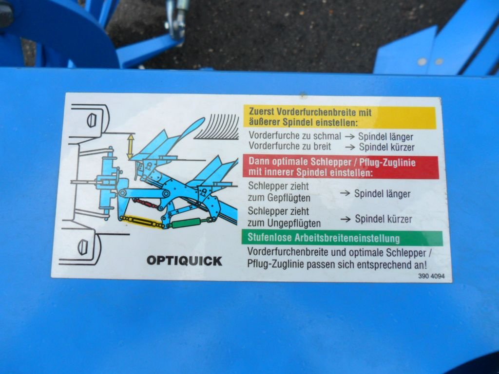 Pflug Türe ait Lemken Juwel 7 MV 4 N 100, Neumaschine içinde Harmannsdorf (resim 11)