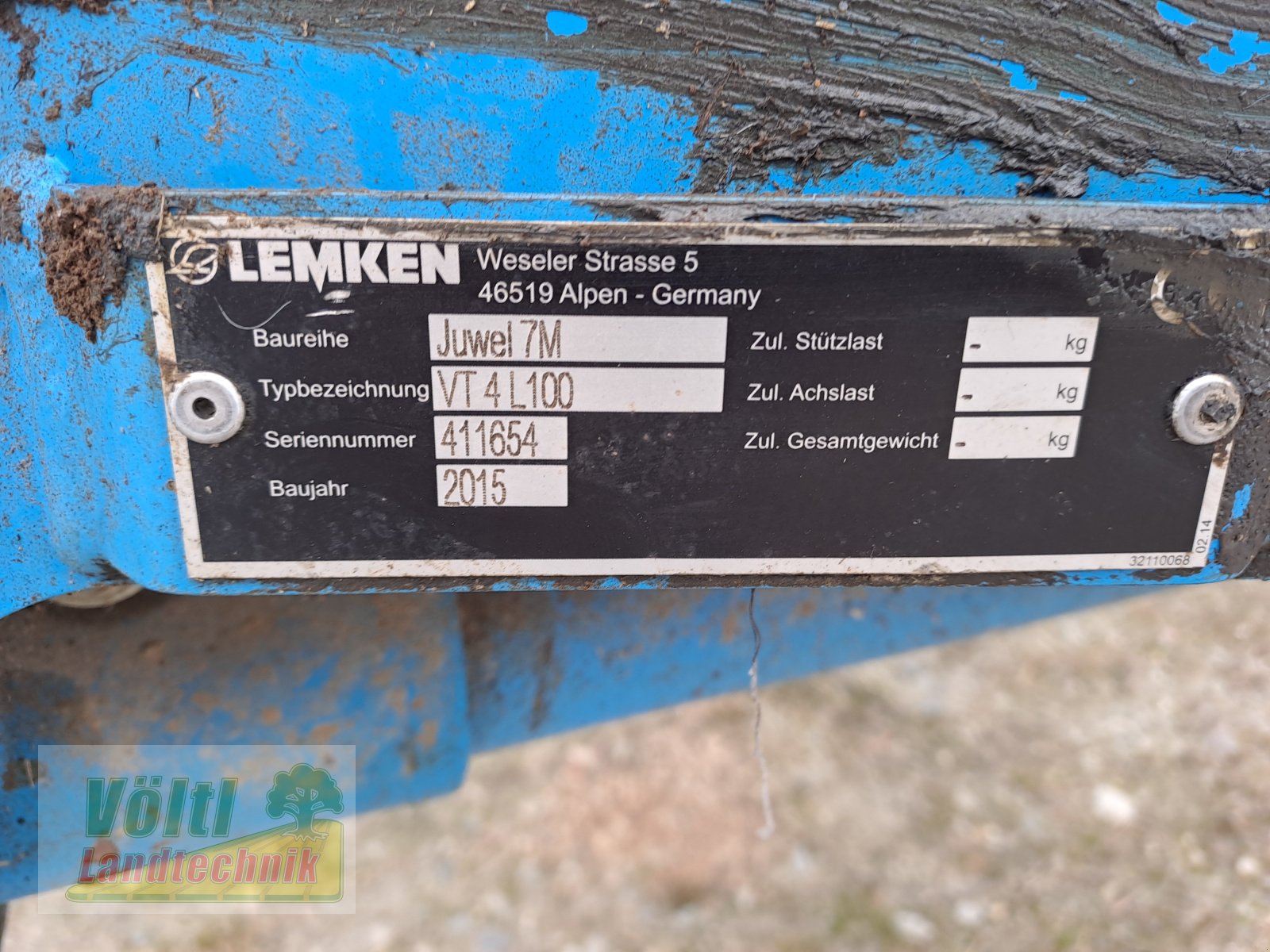 Pflug des Typs Lemken Juwel 7 Vario, Gebrauchtmaschine in Hutthurm bei Passau (Bild 2)